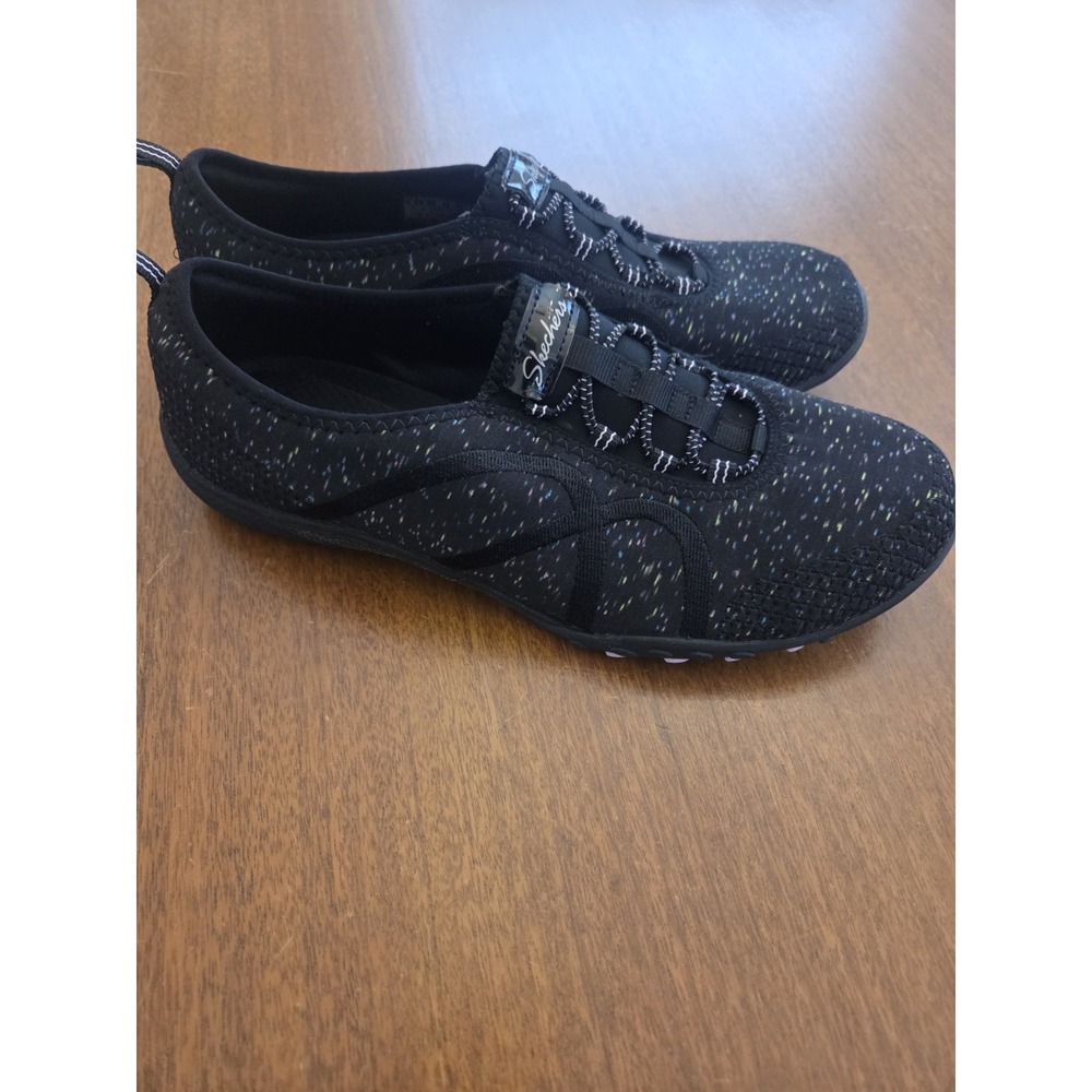 Skechers Breathe Easy Sneakers Women's 9 Space Dye Color Flecks On Relaxed Fit